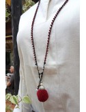 Yao crochet necklace