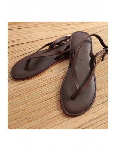 Leather Slippers, Chocolate...