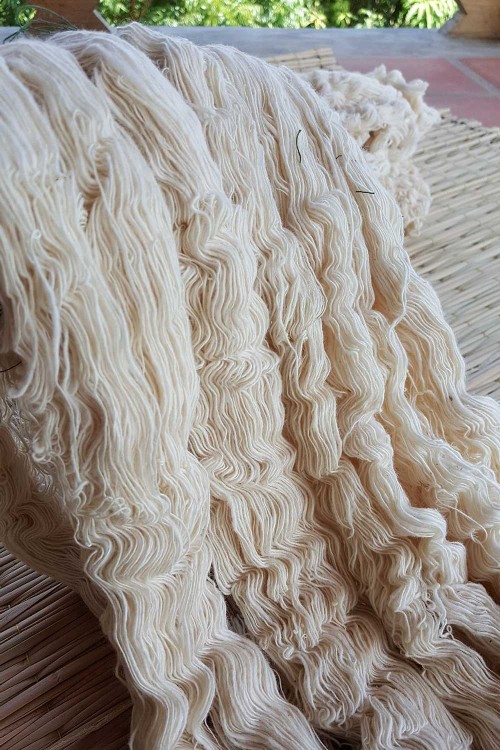Handspun cotton yarn