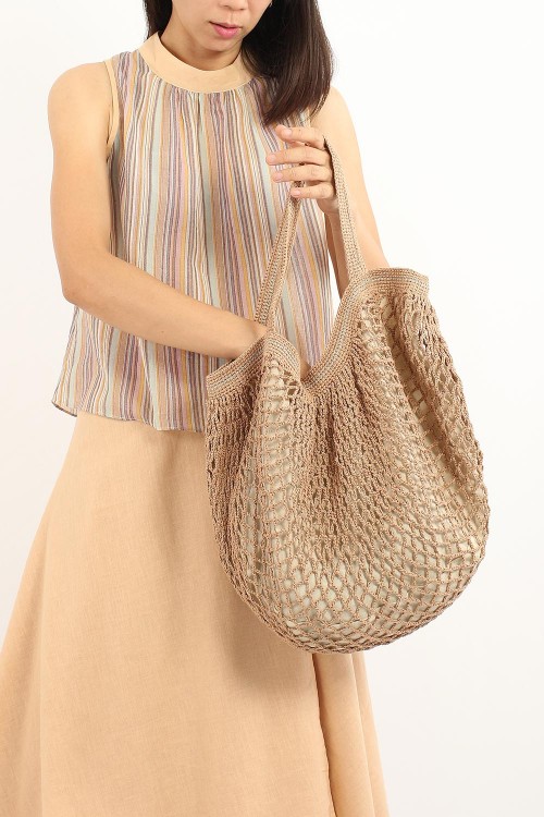 Lunar Shopping Bag, Crochet...