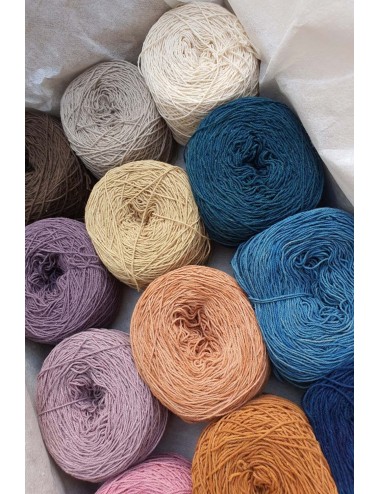 Natural Dyed Cotton Yarn,...