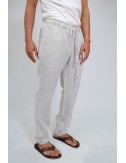 Songkran Linen Pants, Natural