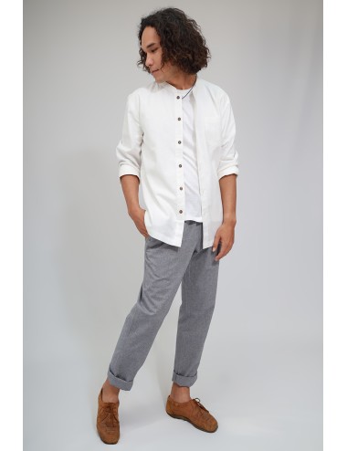 Songkran Cotton Pants, Grey