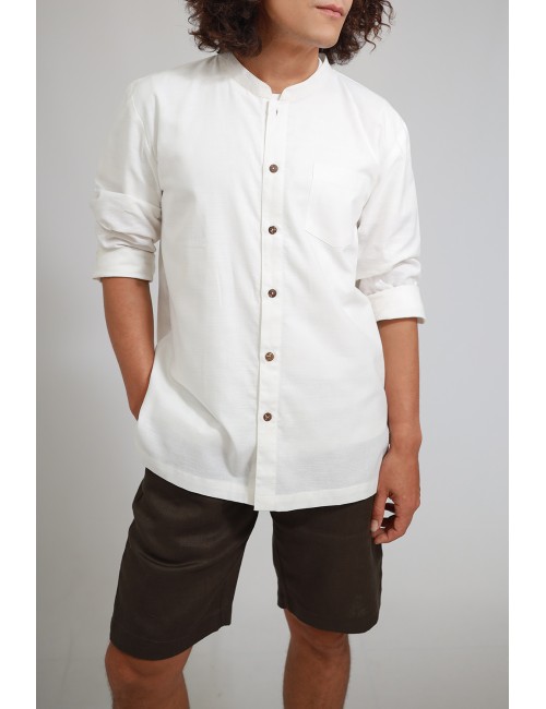 Jackie Cotton Linen Shirt,...