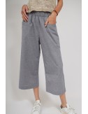 Unisex Leo Cotton Pants, Grey