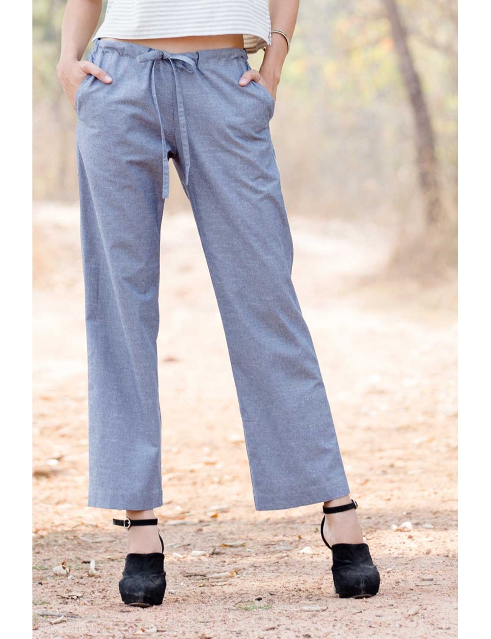 Women Wide Leg Pants Cotton Linen Belted Waist Casual Loose Long Trousers  Plus Size Palazzo | Wish