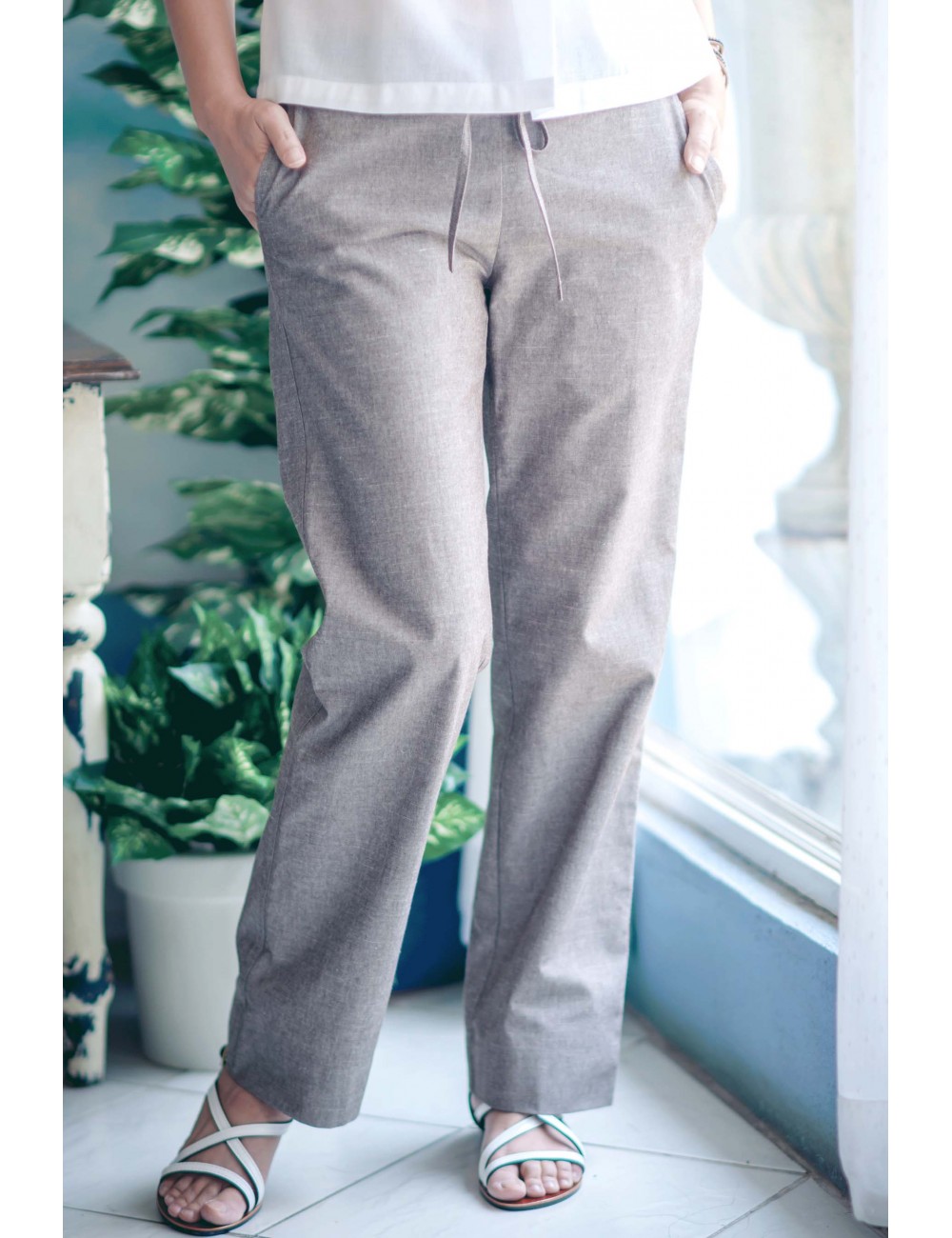 cotton on linen pants